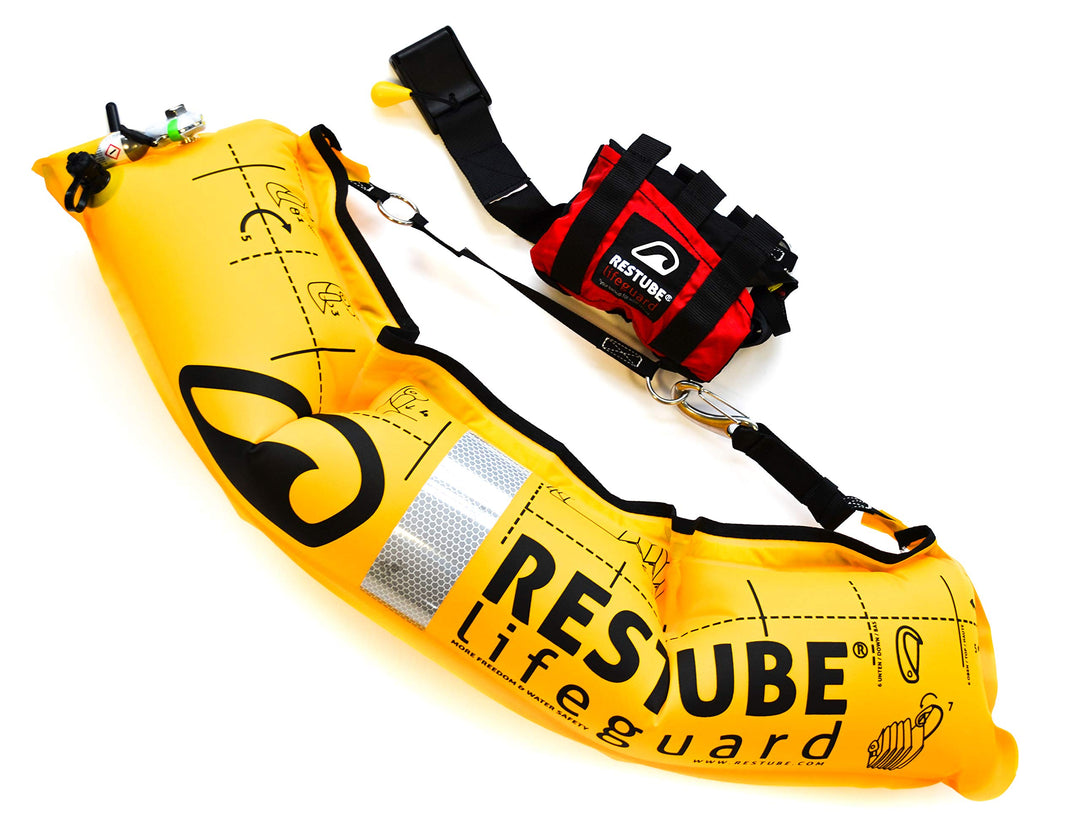 Restube Unisex-Adult Beach Schwimmboje aufblasbar