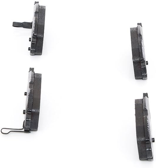 Bosch BP1763 Bremsbeläge - Hinterachse - ECE-R90 Zertifizierung - vier Bremsbeläge pro Set