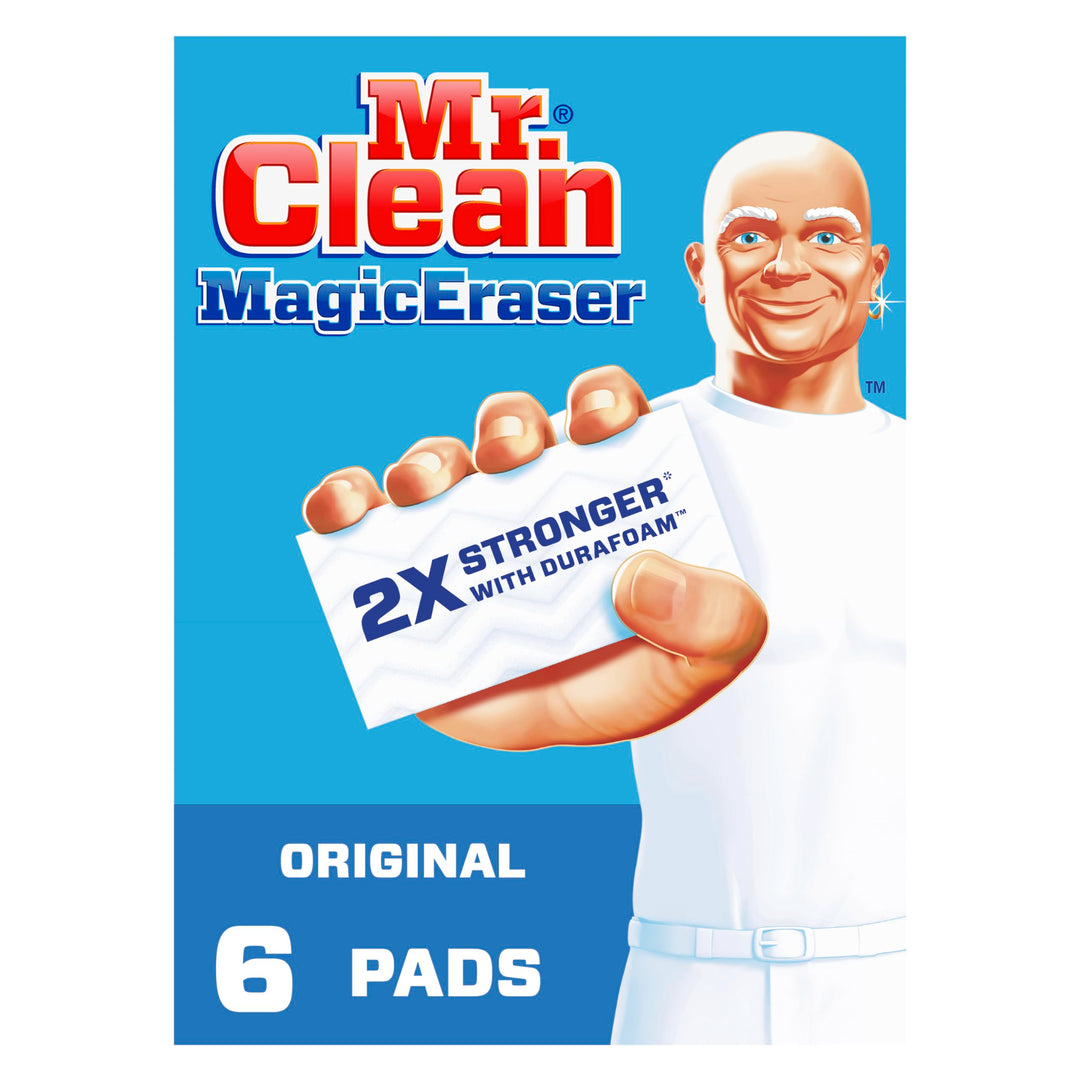 Mr. Clean Magic Eraser Original Reinigungspads mit Durafoam, 6 Stück