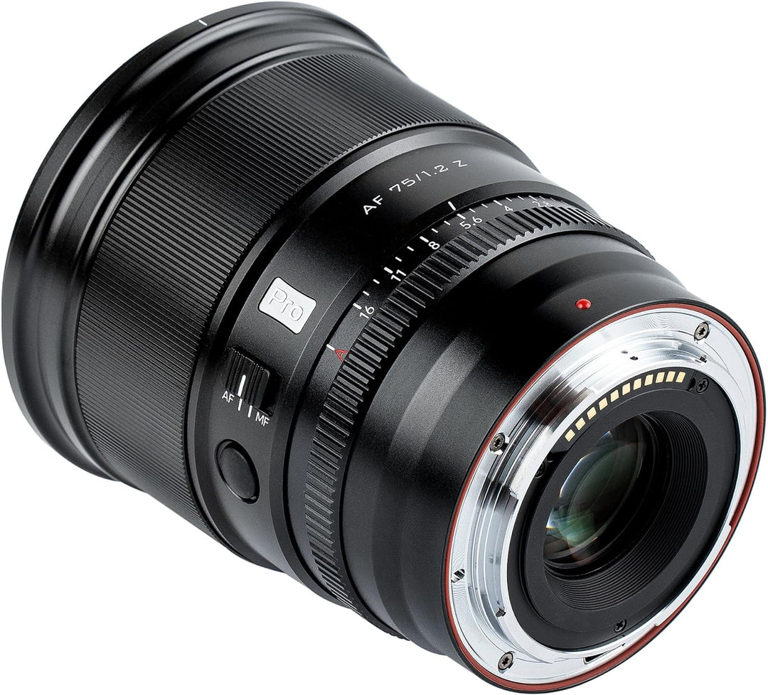 VILTROX 75mm f/1.2 Z-Mount APS-C Objektiv Prime Grosse Blende für Nikon Z Mount Z30 Z50 Zfc Z5 Z6 Z7