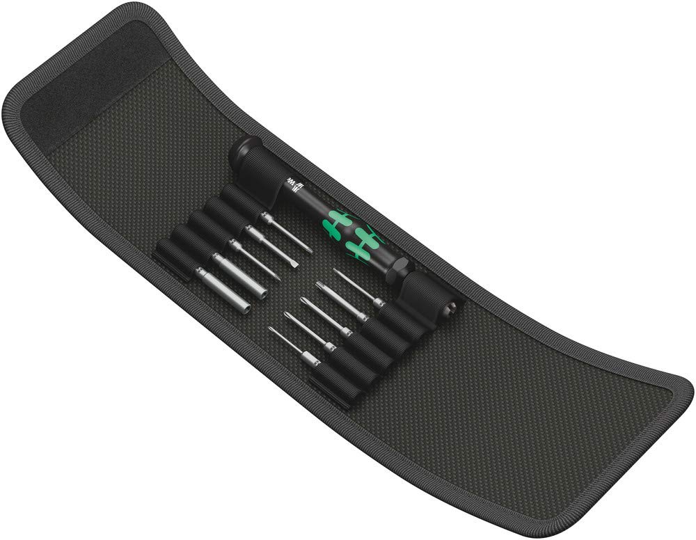 Wera Schraubendreher Set Kraftform Kompakt Micro Electronics 1, 11-teilig, Bitlänge 44 mm, 050736760