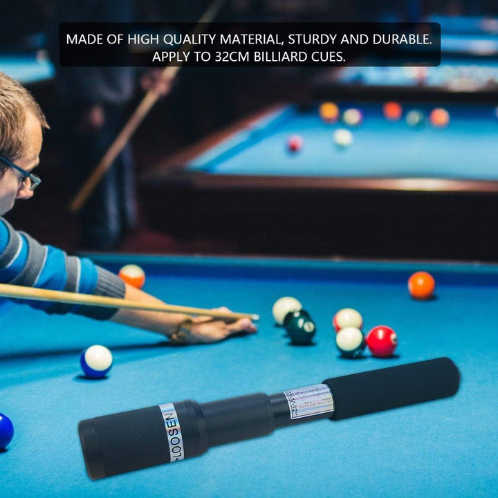 Keenso Pool Cue Extender, Neun-Ball Club Teleskop Pool Cue Extension Zubehörteile