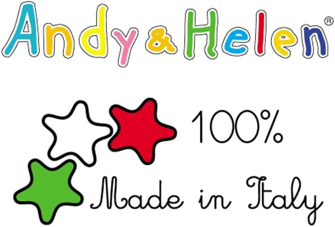 ANDY & HELEN 2/400D50 Bettwäsche-Set für Kinderwagen/Mini-Kinderbett, 230 g, Grau 1 Unità (Confezion