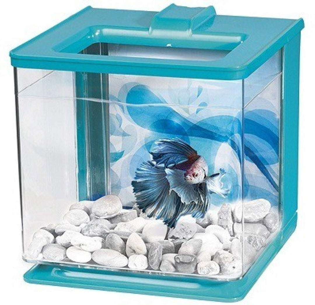 Marina 13359 Aquarium Betta EZ Care, Blau Blau Standardverpackung, Blau Standardverpackung