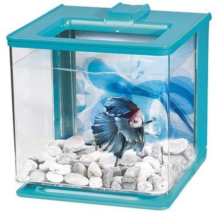 Marina 13359 Aquarium Betta EZ Care, Blau Blau Standardverpackung, Blau Standardverpackung