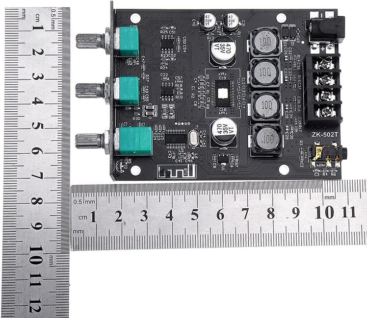 DollaTek TPA3116D2 2 * 50 W Bass AMP Bluetooth 5.0 Subwoofer-Verstärkerplatine 2,0-Kanal-Hochleistun