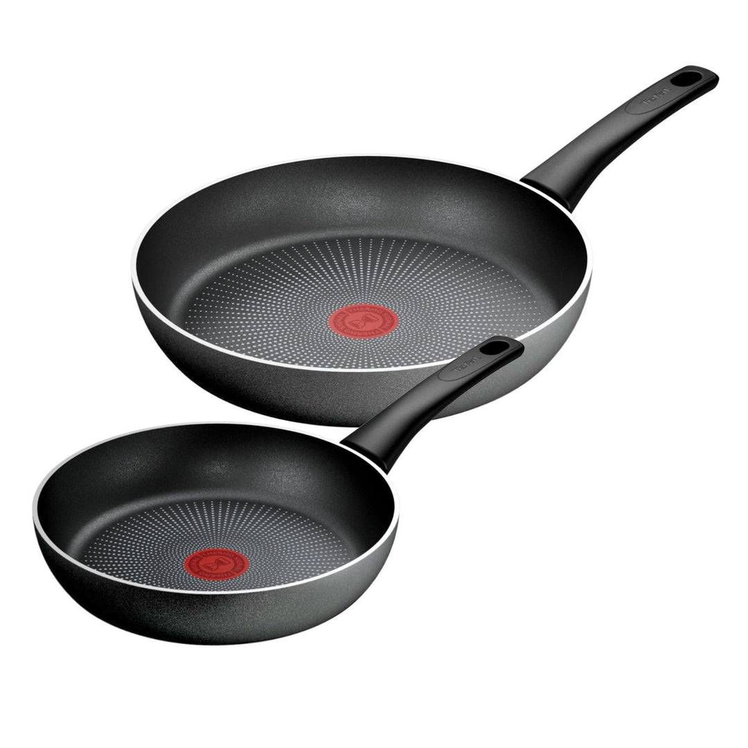 Tefal Easy Expert C3109122 Pfannen-Set, 2-teilig, 22 und 28 cm, für alle Herdarten + Induktion