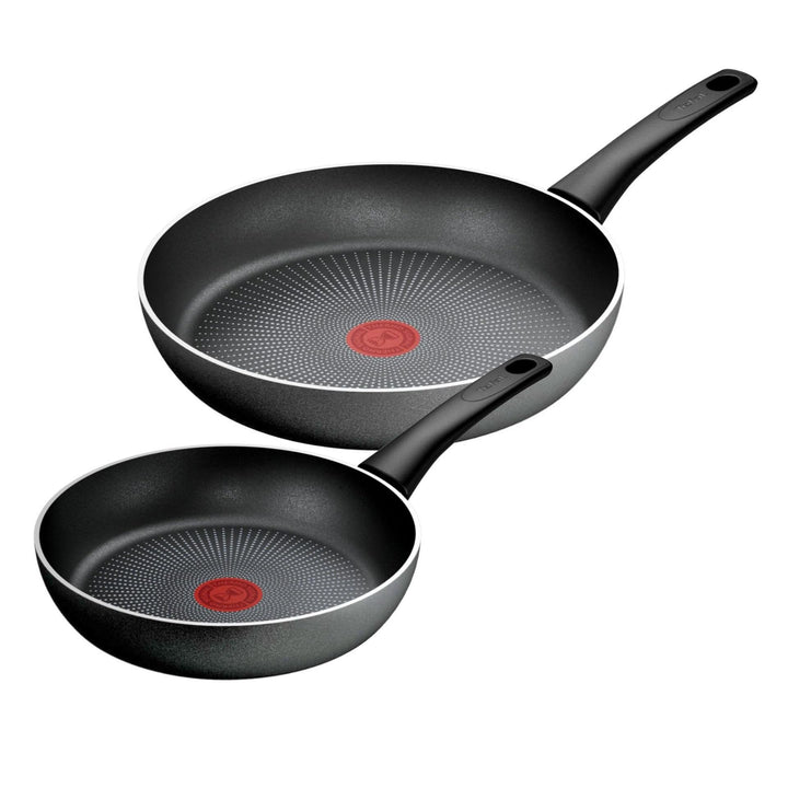 Tefal Easy Expert C3109122 Pfannen-Set, 2-teilig, 22 und 28 cm, für alle Herdarten + Induktion