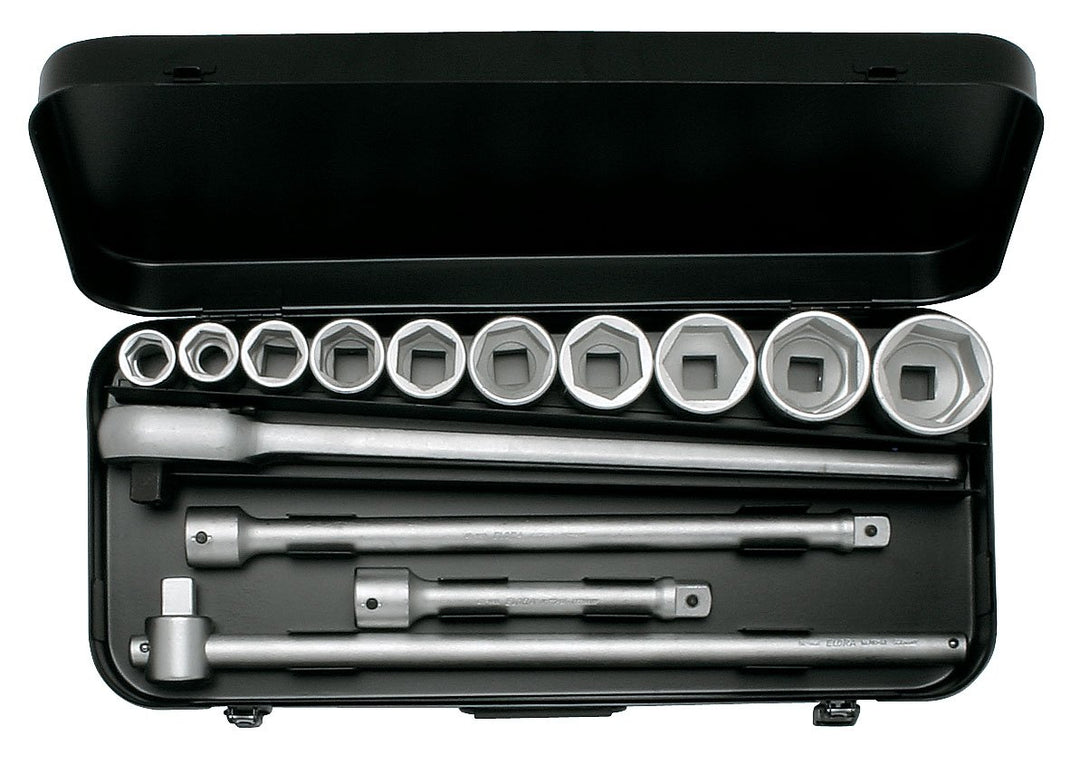 Elora Steckschlüssel-Satz 3/4 Zoll, Sechskant, 14-teilig 22-50 mm, 771-S10 MU