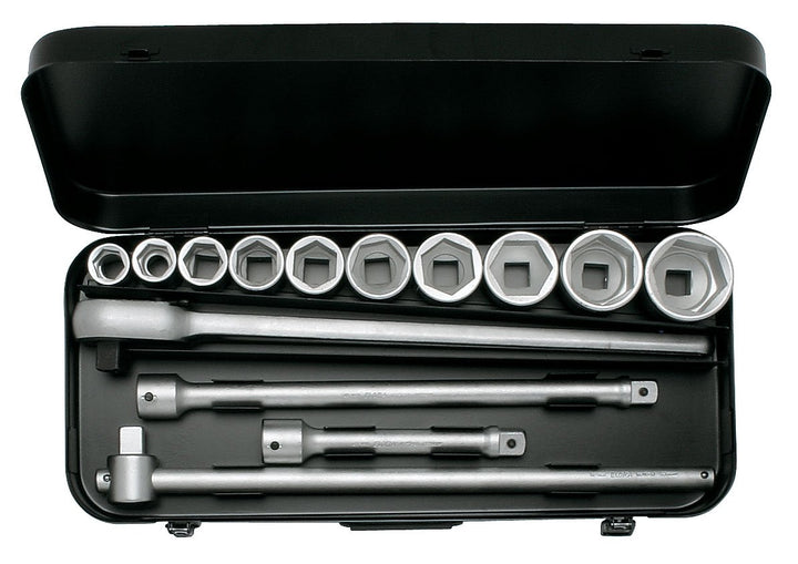 Elora Steckschlüssel-Satz 3/4 Zoll, Sechskant, 14-teilig 22-50 mm, 771-S10 MU