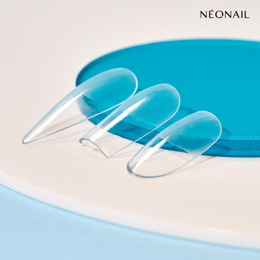 NEONAIL Flexible Nageltips 01 Clear Oval - Press On Nails - Nägel zum Aufkleben - Nail Tips - Tips f