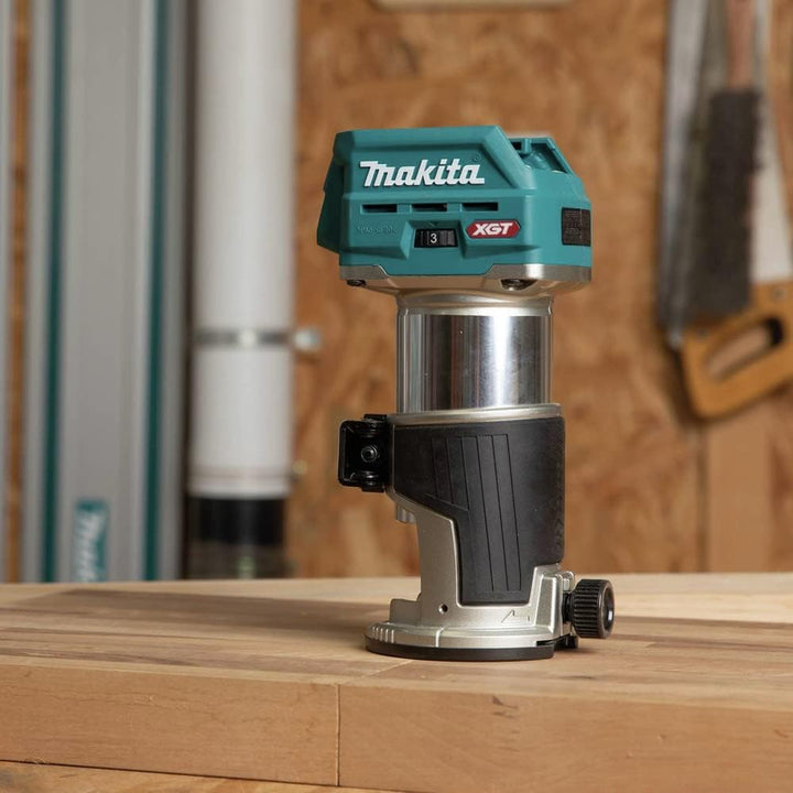 Makita GTR01Z Max XGT® Brushless Cordless Compact Router, 40 V, nur Werkzeug