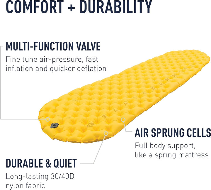 Sea to Summit Sporting Goods, Yellow, Long, AMULLAS Gelb Long, Gelb Long