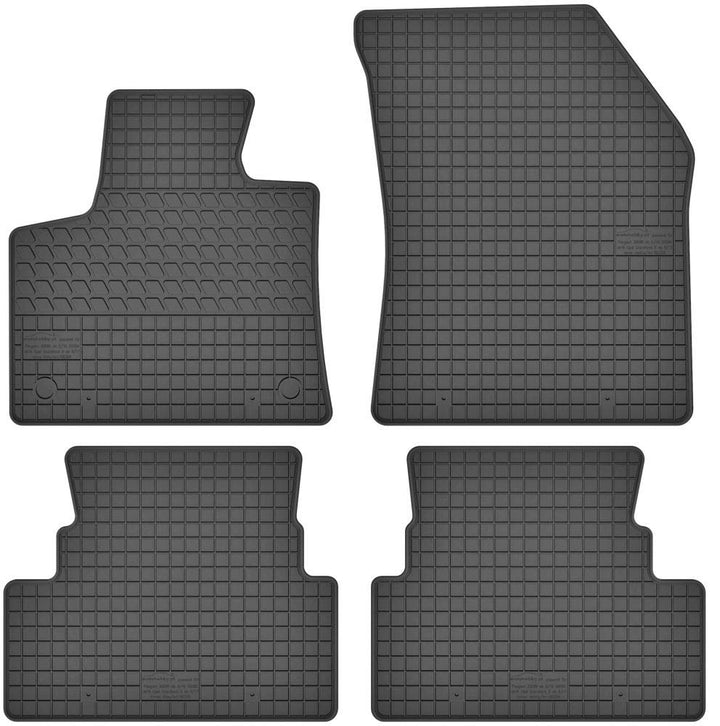 Fussmatten Vorne und Hinten 4er Set für Opel Grandland X ab 2017 Gummi Gummimatten Vorne, Hinten, Vo
