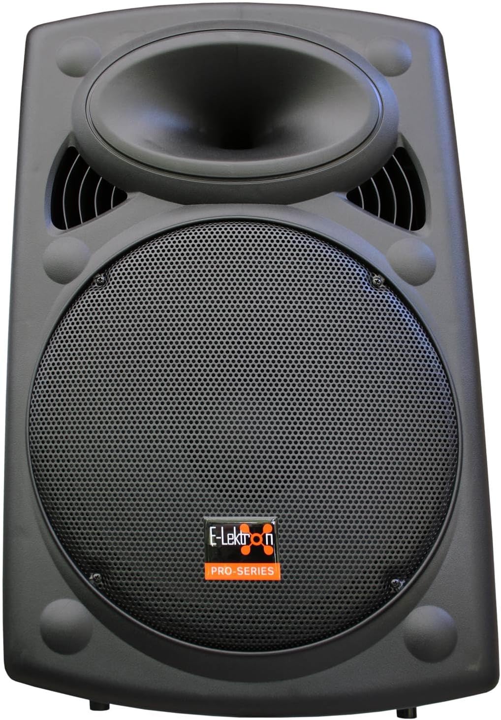 Mobile PA Sound Anlage Akku-MP3-USB-SD inkl. Funkmikrofone 900W Soundsystem E-Lektron EL38-M
