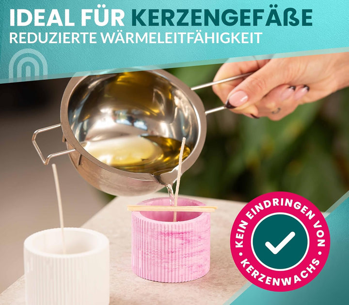 KERACRAFT Giesspulver weiss 4,5kg + Elixir 1,5kg - Reliefgiesspulver weiss für kreative Projekte & K