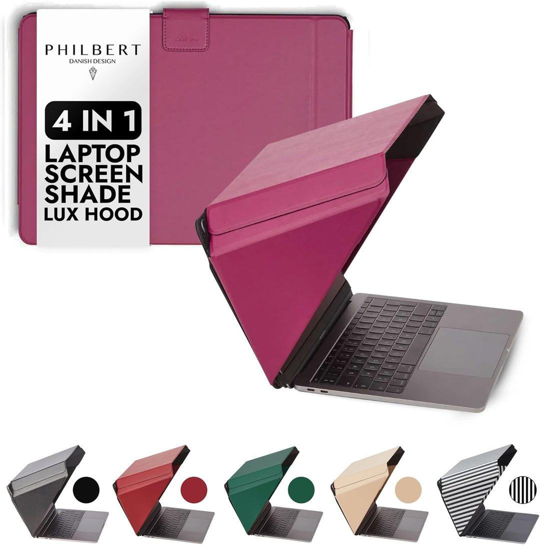 4 in 1 Laptop Screen Shade Lux Hood : Sonnenschutz | Datenschutz | Hitzeschutz | Kontrastverstärkung