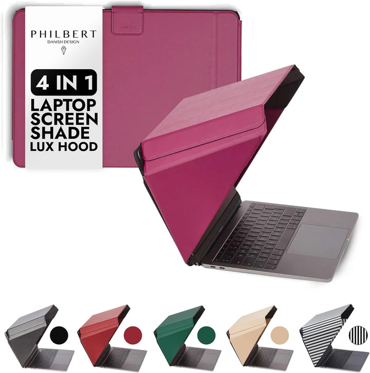 4 in 1 Laptop Screen Shade Lux Hood : Sonnenschutz | Datenschutz | Hitzeschutz | Kontrastverstärkung