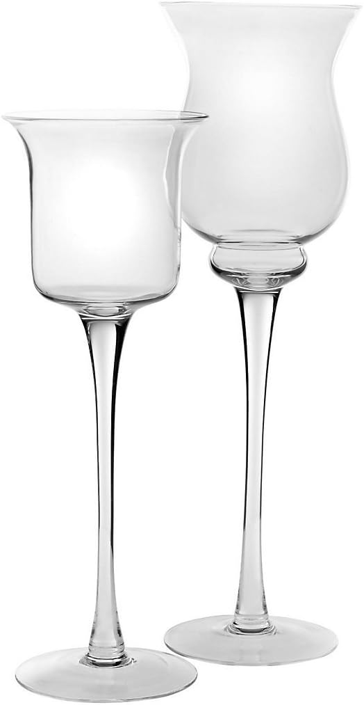 CRISTALICA Windlicht Irys Famous 54cm Kerzenhalter Leuchter Deko Gefäss Klarglas Geschenk