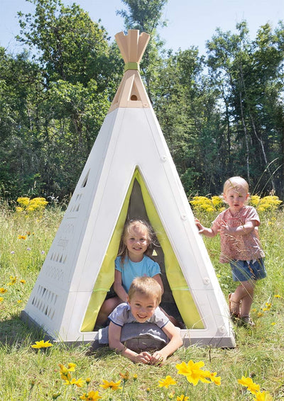 Smoby - Tipi - Spielzelt für drinnen und draussen, höhenverstellbar, pflegeleichter Kunststoff, leic