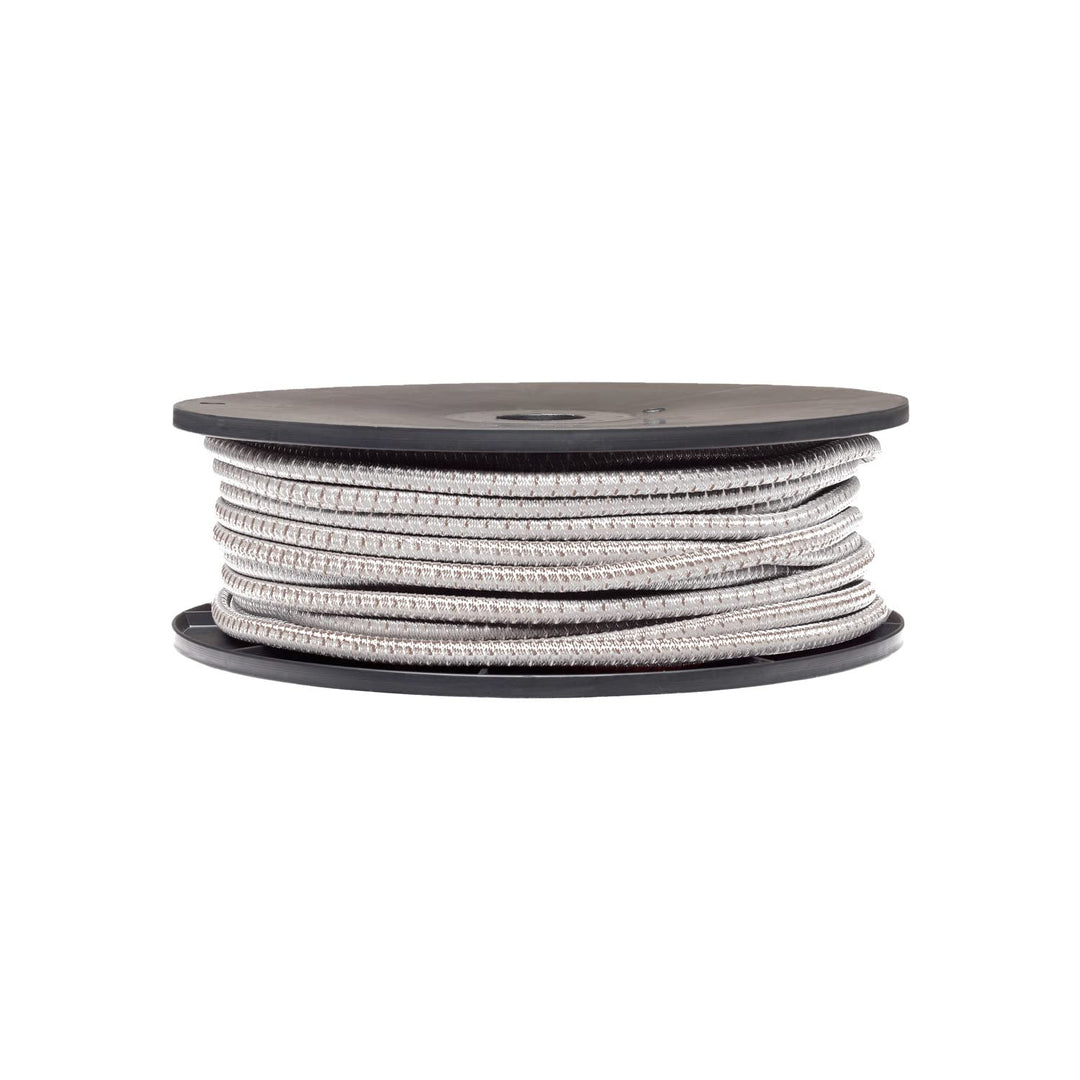 50 m Gallagher Elastikseil Cord - weiss/schwarz