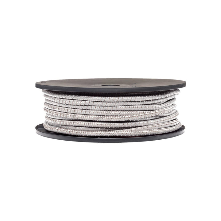 50 m Gallagher Elastikseil Cord - weiss/schwarz