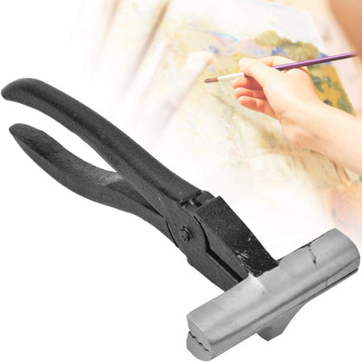 Ölgemälde zange, Gusseisen Ölgemälde Leinwand Stretching Tool Zange mit schwarzem Griff für Werbung