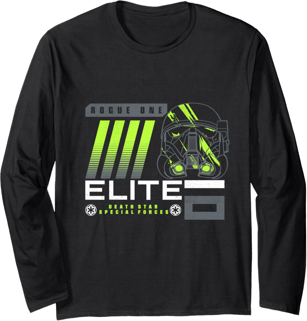 Star Wars Rogue One Elite 6 Neon Death Paint Langarmshirt