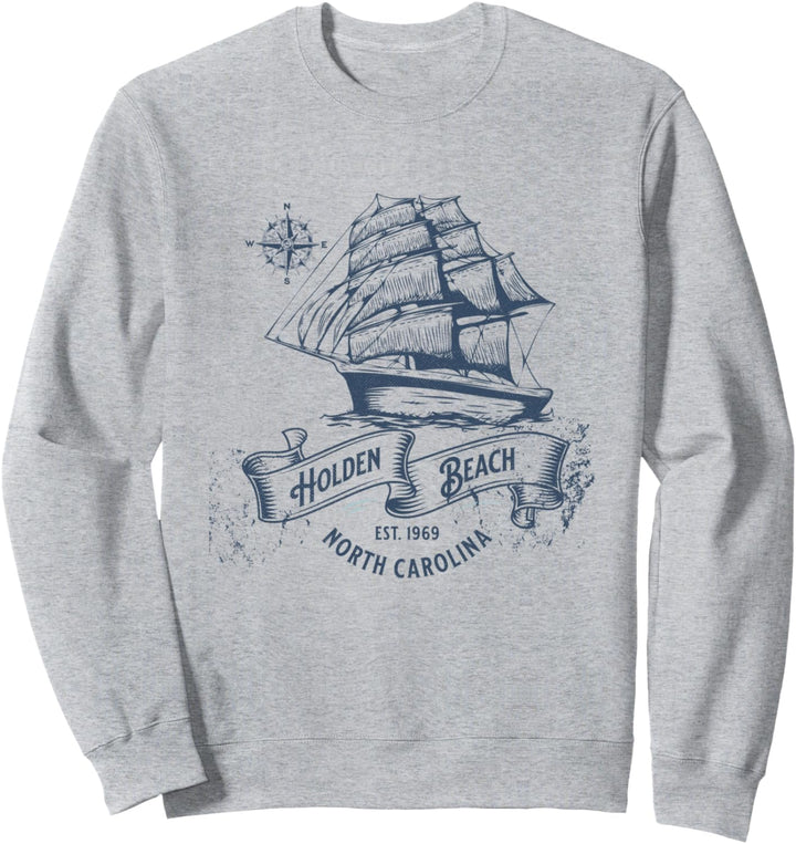 Holden Beach, NC Segelschiff Sommerurlaub Sweatshirt