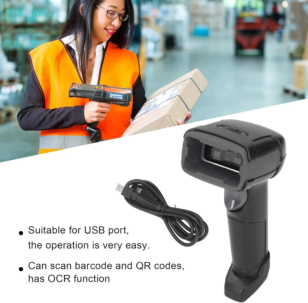 Barcode-Scanner QR-Code-Leser OCR-Funktion Handgriff-Barcode-Scanner für den Logistischen Einzelhand