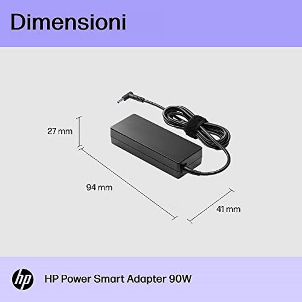 HP 90 Watt Slim Power AC Adapter - Europäische Lokalisierung