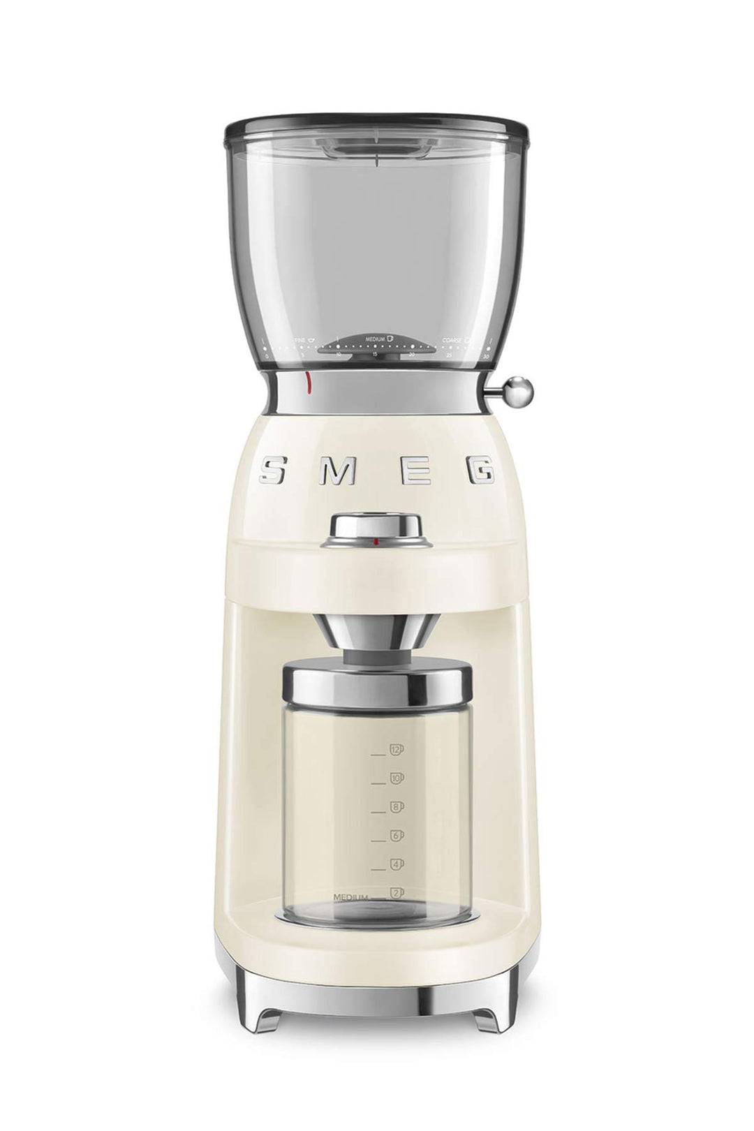 Smeg CGF01CREU Kaffeemühle Crème