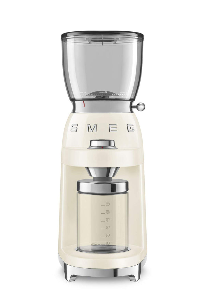 Smeg CGF01CREU Kaffeemühle Crème