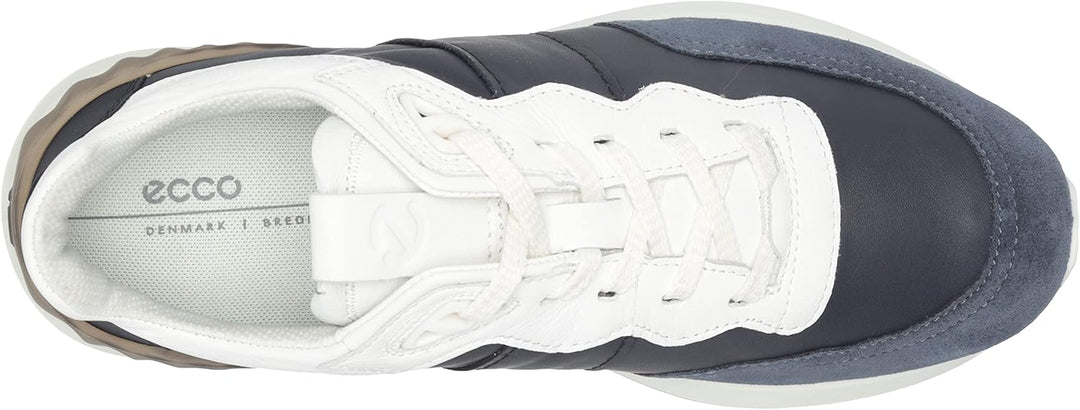 ECCO Herren Astir Retro Sneaker 39.5/40 EU Ombrã Nachthimmel Hellweiã Dynastie, 39.5/40 EU Ombrã Nac