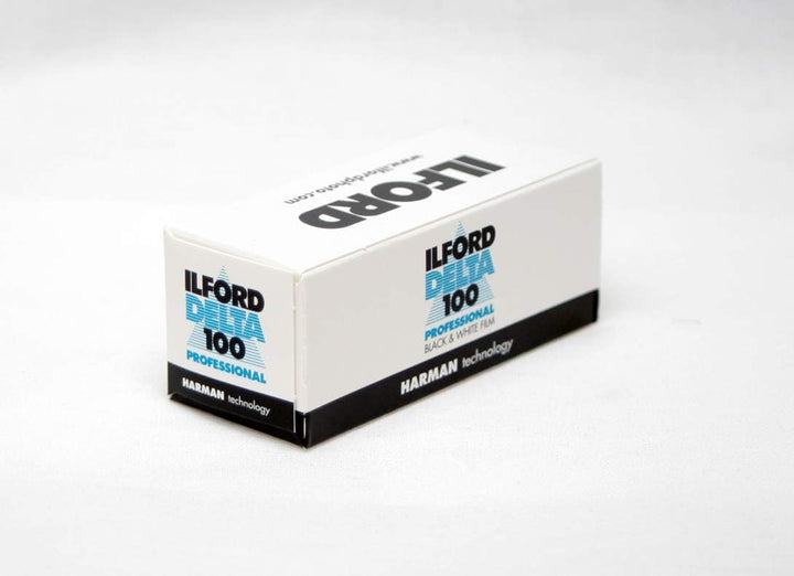 Ilford Delta 100, schwarz/weiss, 120er-Film, 3 Stück