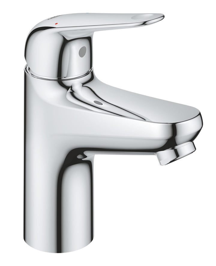 GROHE Swift - Waschtischarmatur (wassersparend, ~16cm hoch, inkl. Montagewerkzeug, Hochdruckarmatur,