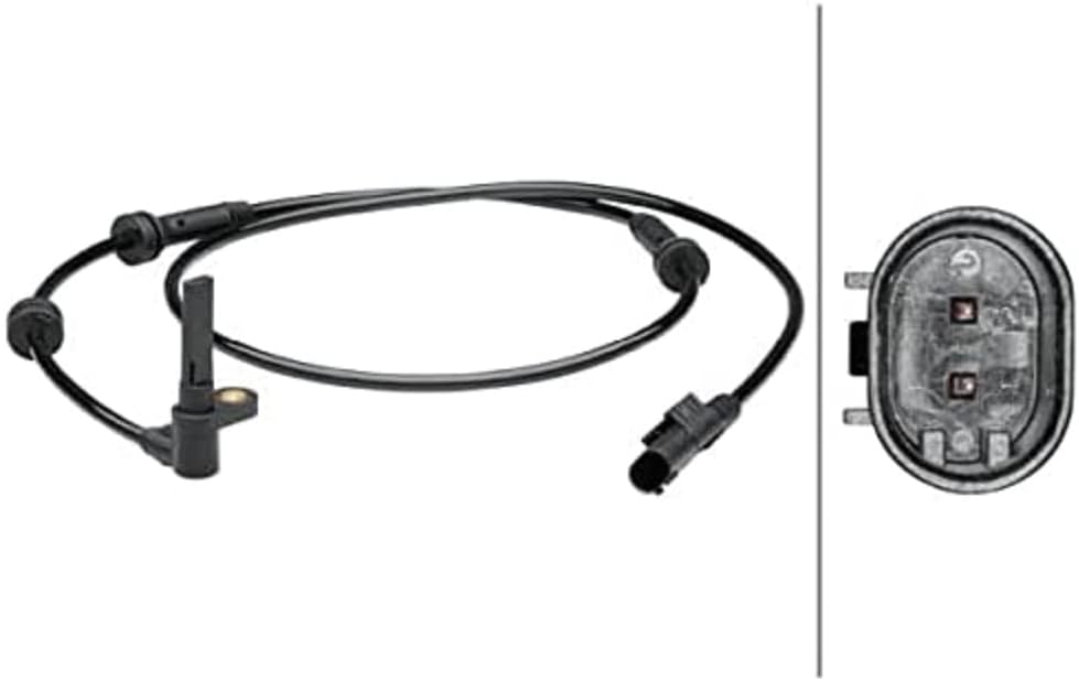 HELLA 6PU 012 679-131 Sensor, Raddrehzahl - 2-polig - vorne - Gesamtlänge: 1130mm