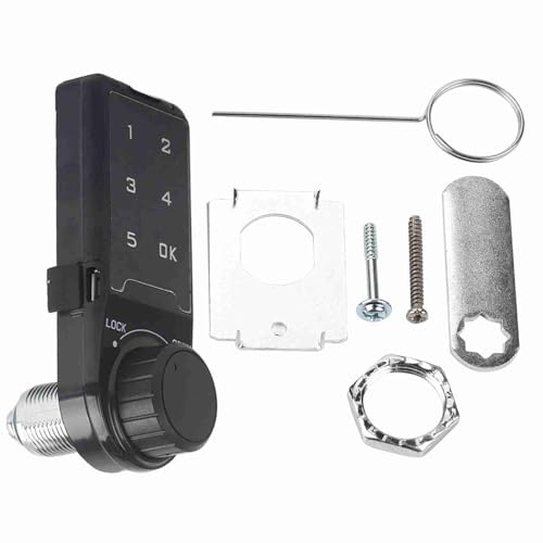 FTVOGUE Code Sicherheitsschloss Touch Digital Tastatur Elektronische Riegelschloss Passwort Key Acce