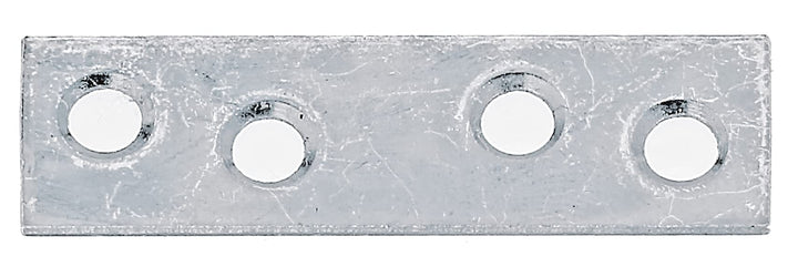 Alberts 849368 Flachverbinder | schmal | sendzimirverzinkt | 50 x 14 mm | 100er Set 50 x 14 mm / 100