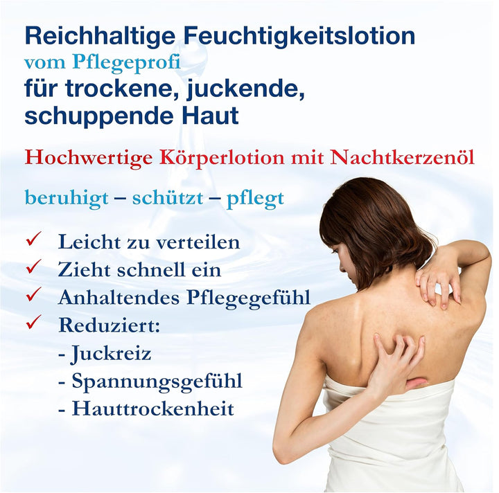 dline LL-LipoLotion | Nachtkerzenöl Bodylotion vom Pflegeprofi | 200ml Tube | Feuchtigkeitscreme für