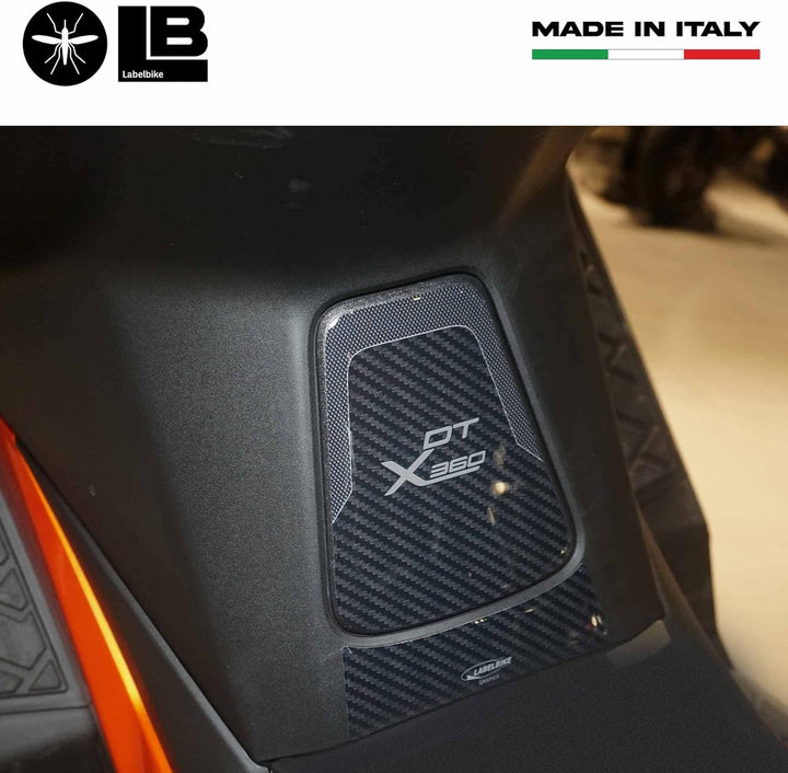 LABELBIKE 3D Motorradtüraufkleber kompatibel mit KYMCO | DTX 360 125 300 350, Harzschutz, Kratzfesti