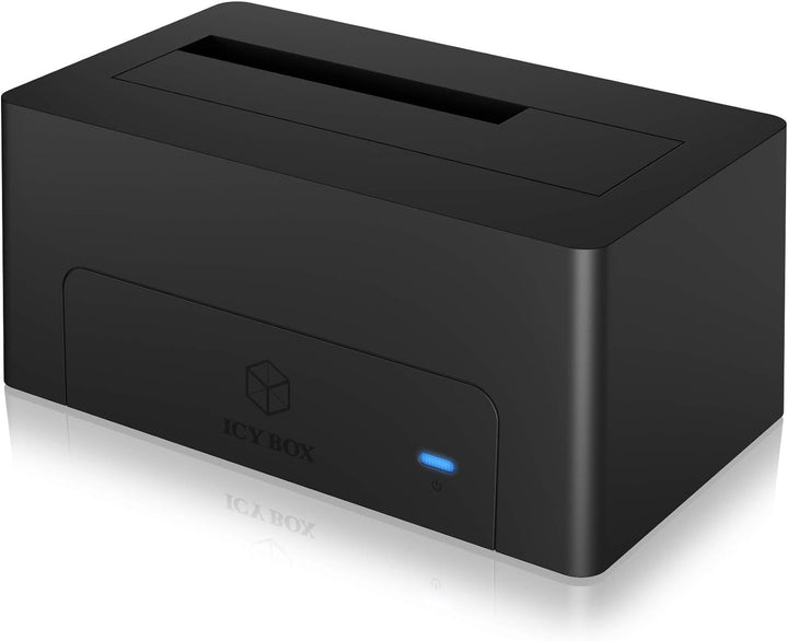 ICY BOX USB-C 3.1 Festplatten DockingStation für 2,5 Zoll und 3,5 Zoll HDD und SDD, USB 3.1 (Gen 2)