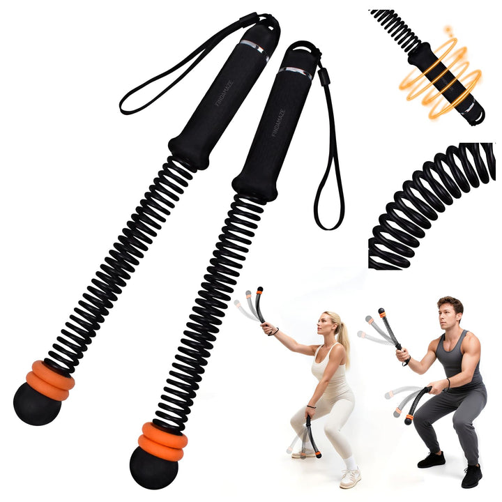 Tragbare Battle Rope Ohne Seil mit verstellbaren Gewichten, leises Home Gym,Ropeless Battle Rope mit