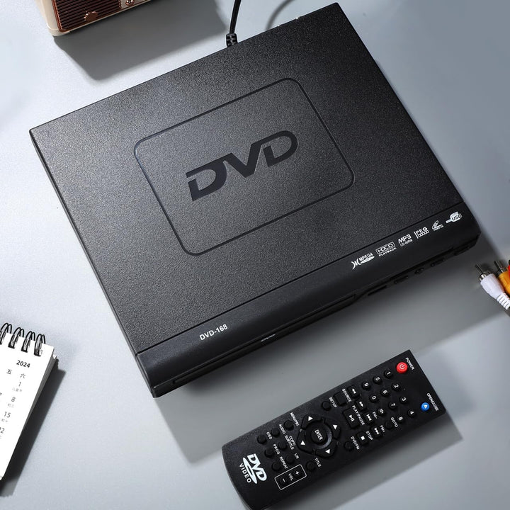 Housoutil Film-Player Videorecorder Mini-DVD-Player Cd-Player Für Zu Hause DVD-Player Für Den Fernse