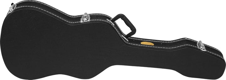 Rocktile Gitarrenkoffer Deluxe für E-Gitarre - Kunstleder mit weichem Innenfutter - Integriertes Sta