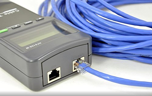 KALEA-INFORMATIQUE Professionelles Testgerät für RJ45-Ethernet-Netzwerke. Zeigt den Verdrahtungsplan