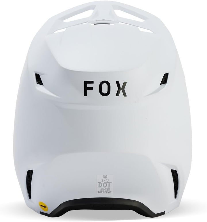 Fox Racing V1 Motocross-Helm, mattweiss, Grösse XL XL Mattweiss, XL Mattweiss