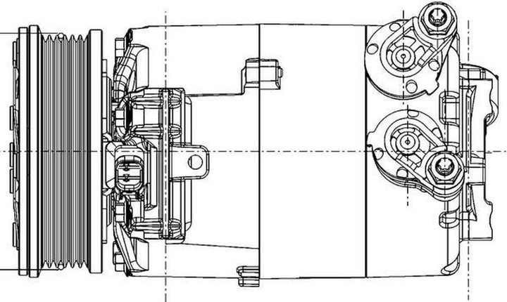 MAHLE ACP 1357 000P A/C-Kompressor BEHR PREMIUM LINE