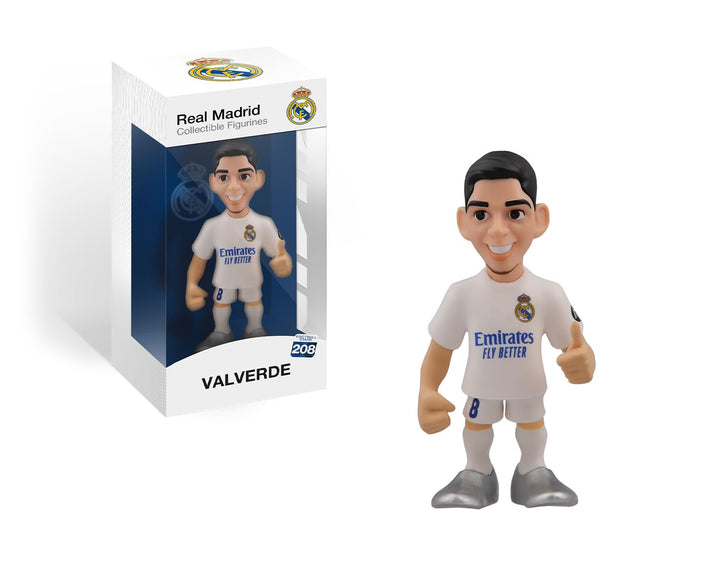 MINIX Collectible Figurines MN18420 Valverde Figur Real Madrid Sammlerstücke 12 cm zur Ausstellung G