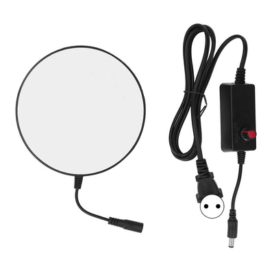LED-Ringlicht, LED-Ringlampe, Hochhelle, Verstellbare Mikroskop-LED-Lampe für Experimente, Wechselst